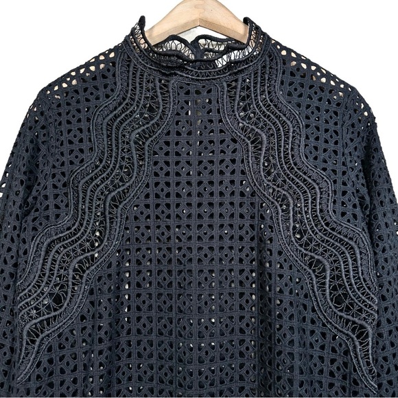 IRO Sorie Crochet Lace Mini Dress - Picture 11 of 16